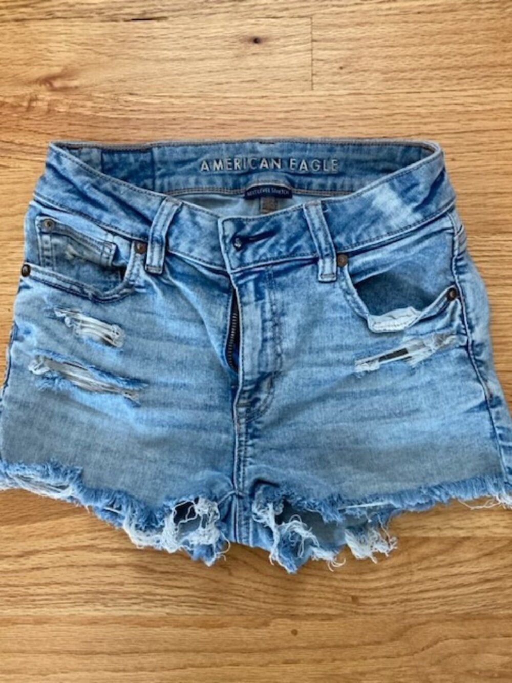 American Eagle Next Level Low Rise denim short